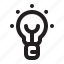 bussines, idea, light, bulb 