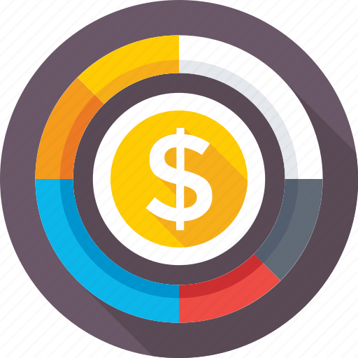 Business, dollar, donut chart, infographic, statistics icon - Download on Iconfinder