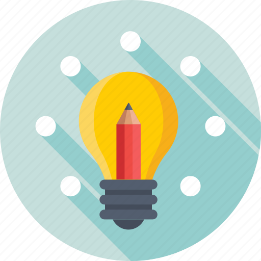 Business idea, business innovation, idea, invention, pencil icon - Download on Iconfinder