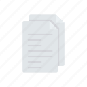 bill, document, file, invoice
