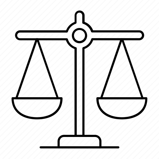 Balance, court, justice, scale icon - Download on Iconfinder