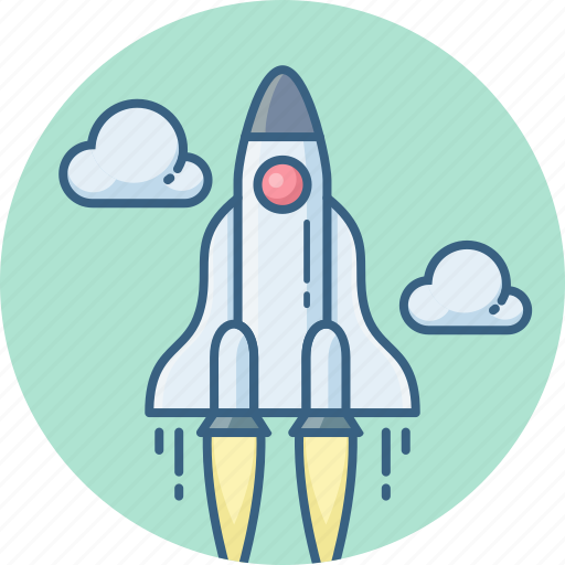 Astronomy, rocket, space, spaceship, launch, planet, startup icon - Download on Iconfinder