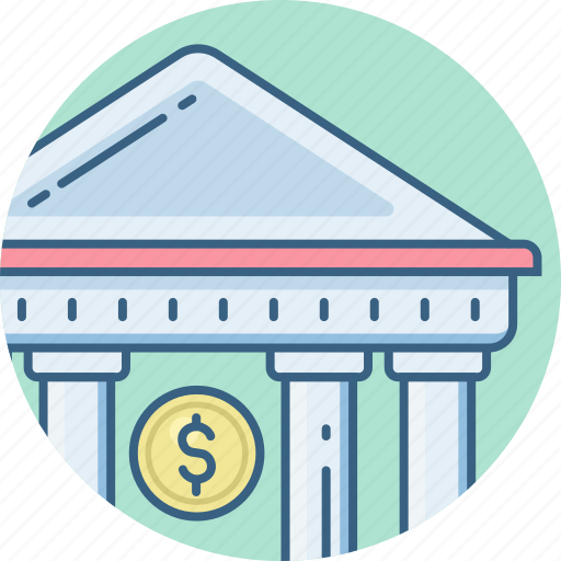 Bank, banking, financial, financial institution, treasury, business, finance icon - Download on Iconfinder