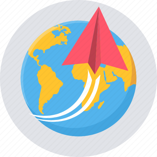 Global, globe, international, paper, post, send icon - Download on Iconfinder
