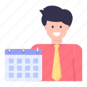 business calendar, business schedule, business appointment, planner, business almanac 