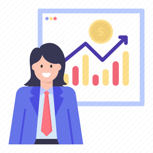 Business presentation, financial presentation, financial analytics, financial statistics, infographics illustration - Download on Iconfinder
