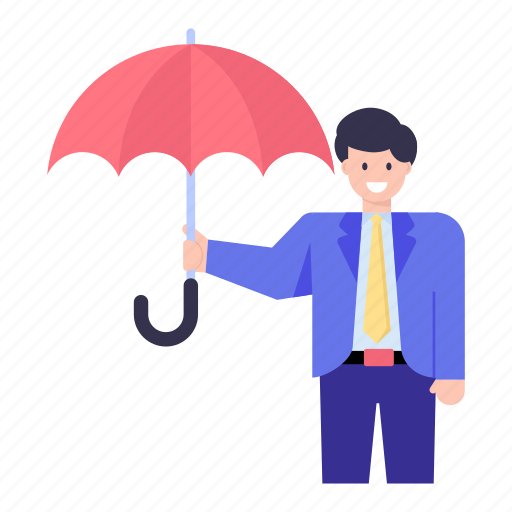 Worker insurance, employee insurance, employee assurance, employee protection, employee safety illustration - Download on Iconfinder