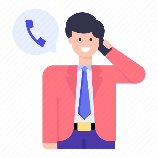 Customer service, customer support, helpline, employee support, call center illustration - Download on Iconfinder