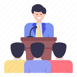 business oration, business speech, business seminar, business conference, business meeting 