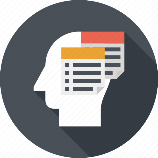 Head, human, mind, plan, reminder, schedule, thinking icon - Download on Iconfinder