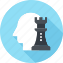 chess, game, head, human, mind, strategy, thinking