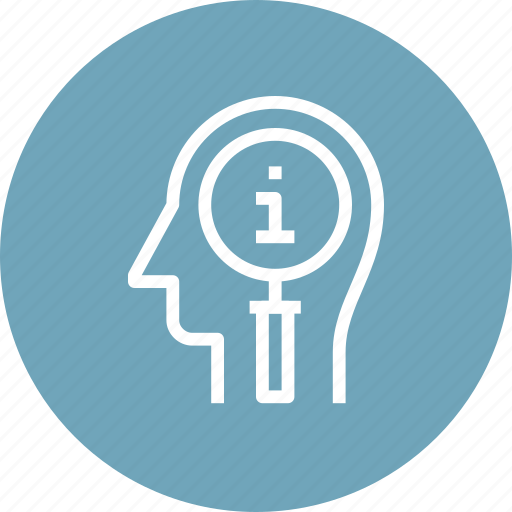 Education, head, human, information, mind, search, thinking icon - Download on Iconfinder