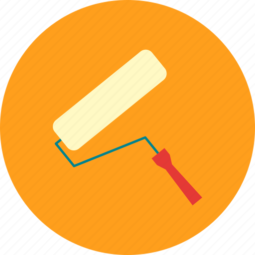 Paint, painting, renovated apartment, roller icon - Download on Iconfinder