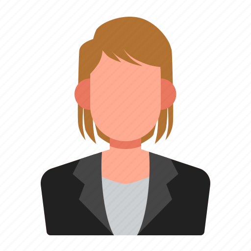 Avatar, people, business, businesswoman, woman, female, short hair icon - Download on Iconfinder