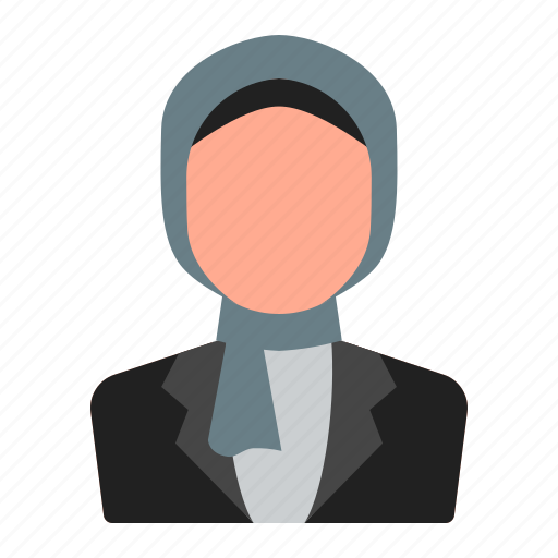 Avatar, people, business, woman, female, hijab, moslem icon - Download on Iconfinder