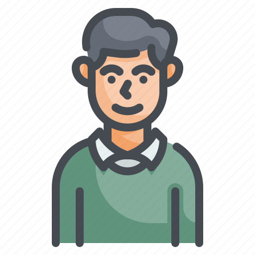 Man, young, person, boy, avatar icon - Download on Iconfinder