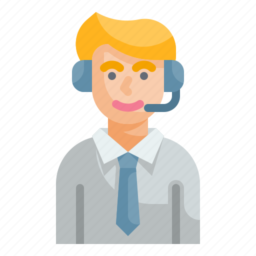 Contact, call, center, service, avatar icon - Download on Iconfinder