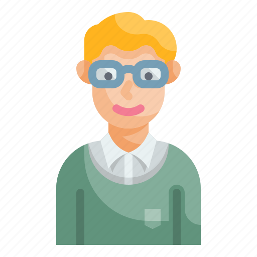 Glasses, man, manager, businessman, avatar icon - Download on Iconfinder