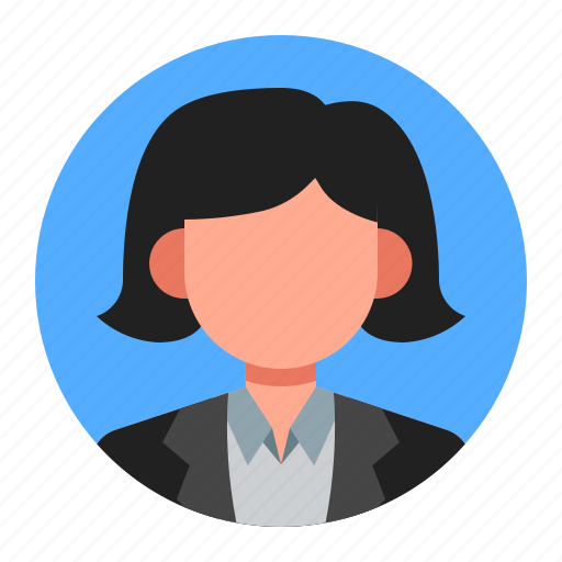 Avatar, people, business, businesswoman, woman, female, short hair icon - Download on Iconfinder