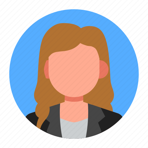 Avatar, people, business, woman, female, curly, short hair icon - Download on Iconfinder
