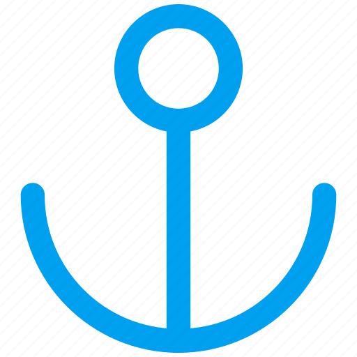 Anchor, chain, marine, nautical, navigation, port, vessel icon - Download on Iconfinder