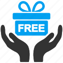 present, free, freemium, gift, offer, prize