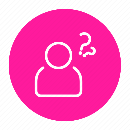 Answer, business, confused, human, question, think icon - Download on Iconfinder