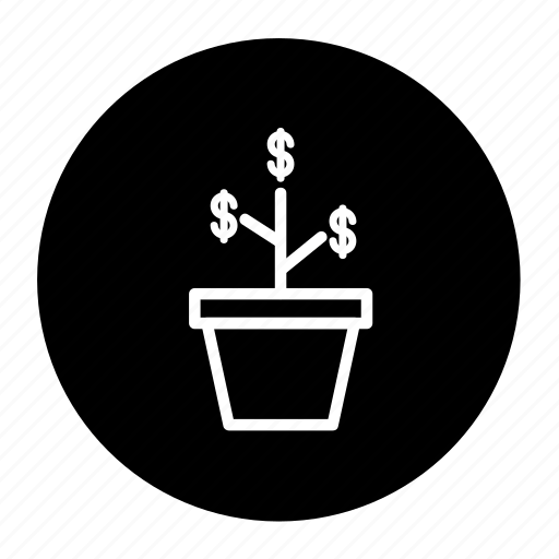 Business, finance, growth, investment, money, plant icon - Download on Iconfinder
