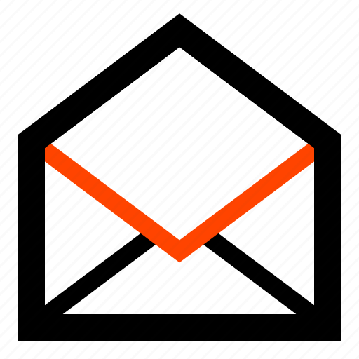 Email, empty, envelope, letter, mail, open, opened icon - Download on Iconfinder