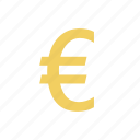 coin, euro, money, pound, sign