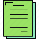document, page, paper, sheet, file, format, text