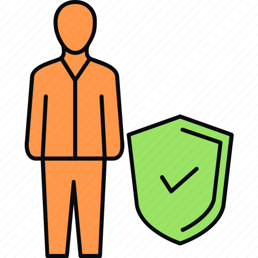 Accepted, employee, shield, protect, protection, secure, security icon - Download on Iconfinder