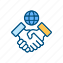 business, international, partnership, handshake