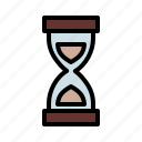 hourglass, time