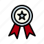 award, badge, star 