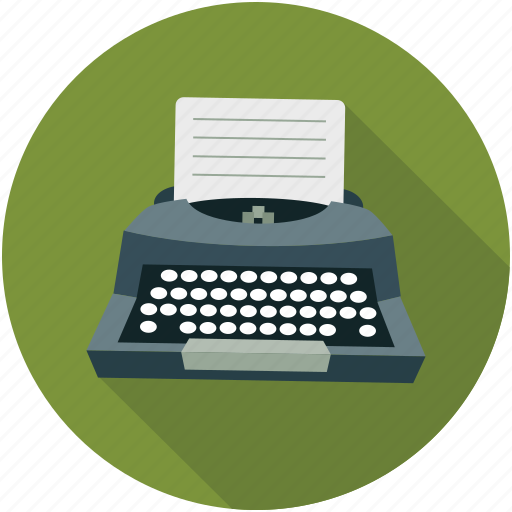 Content writer, creative writer, typewriter, writer, writing icon - Download on Iconfinder