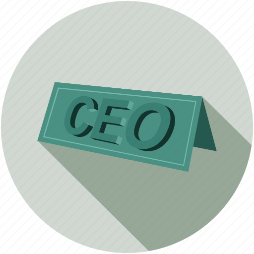 Ceo, chief executive officer, label icon - Download on Iconfinder