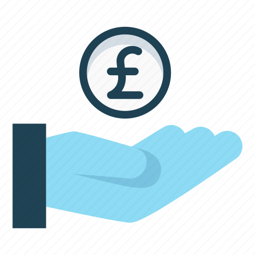 Cash out, donate, finance, pay, payment, pound, revenue icon - Download on Iconfinder