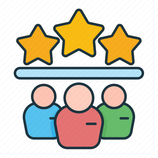 Group, people, rate, rating, star, team, teamwork icon - Download on Iconfinder