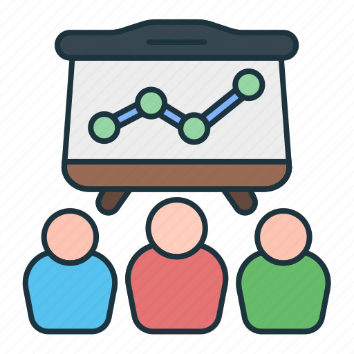 User, chart, graph, infographic, worker, growth icon - Download on Iconfinder