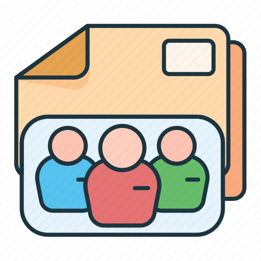 Document, file, management, optimization, group, user, users icon - Download on Iconfinder