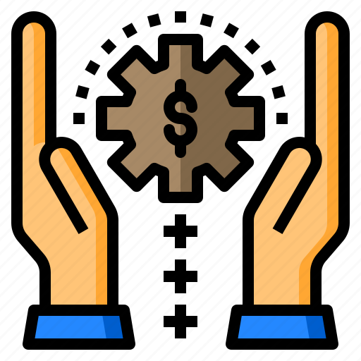 Money, protect, hands, protection, gear icon - Download on Iconfinder