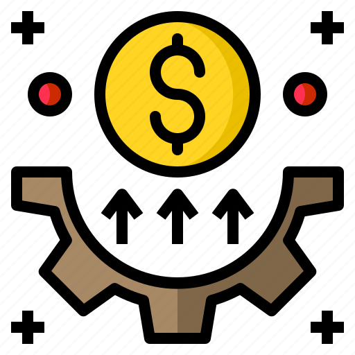 Tool, coin, dollar, arrow, money icon - Download on Iconfinder