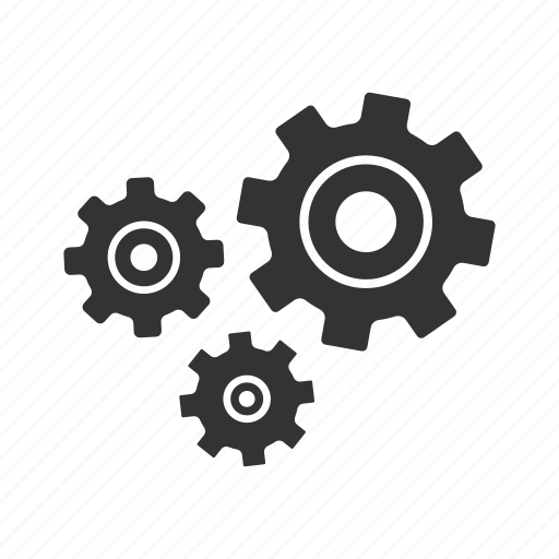 Cogwheel, configuration, gears, machinery, mechanism, process, teamwork icon - Download on Iconfinder