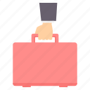 bag, briefcase, business, marketing, money, office
