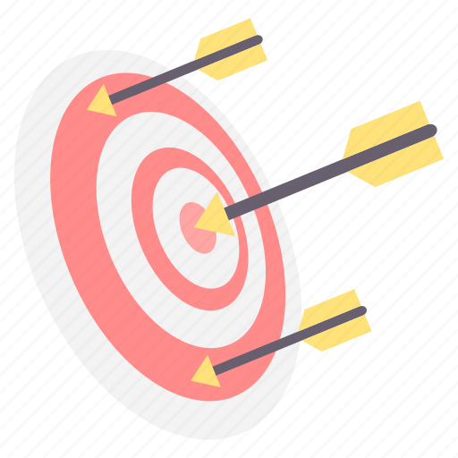Aim, bullseye, dart, goal, arrow, direction, target icon - Download on Iconfinder