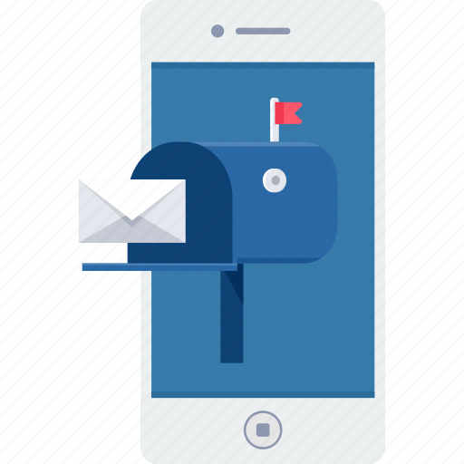 Inbox, letter, mail, message, mobile, box, chat icon - Download on Iconfinder