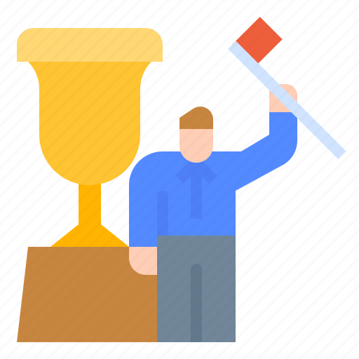 Businessman, goal, objective, success, trophy icon - Download on Iconfinder