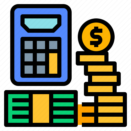 Banknote, budget, calculator, coin, financial icon - Download on Iconfinder