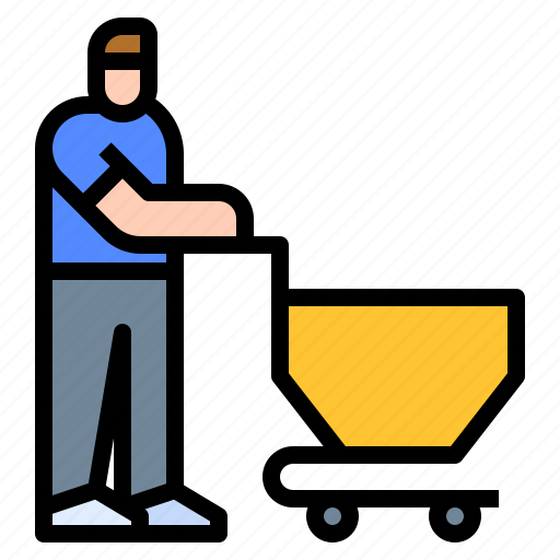 Avatar, cart, customer, human, shopping icon - Download on Iconfinder